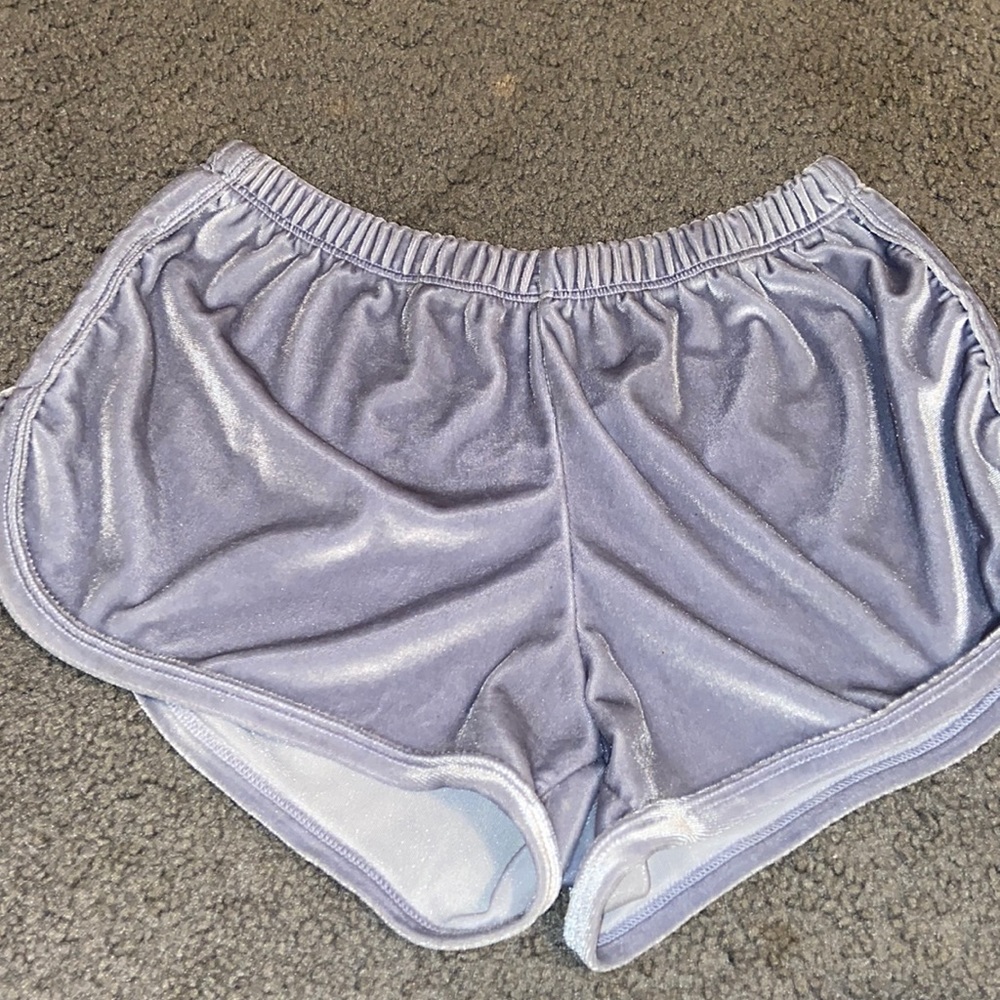 Velvet shorts